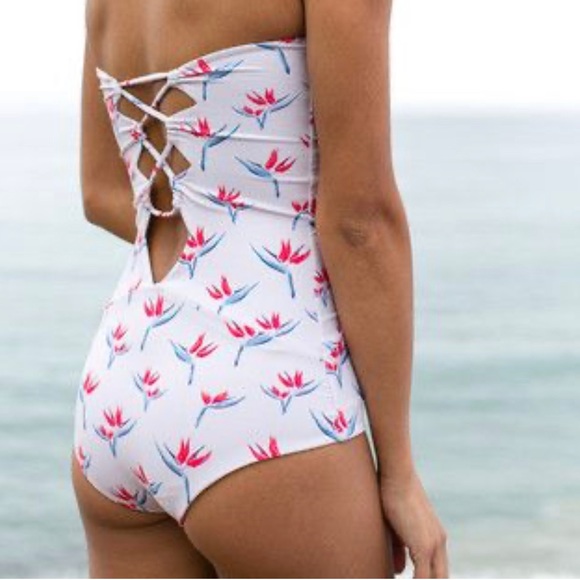 NWT Acacia P Bird Of Paradise Bronx One Piece 🕊️ - Picture 2 of 5